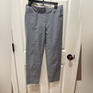 Talbots size 2 checkered dress pants